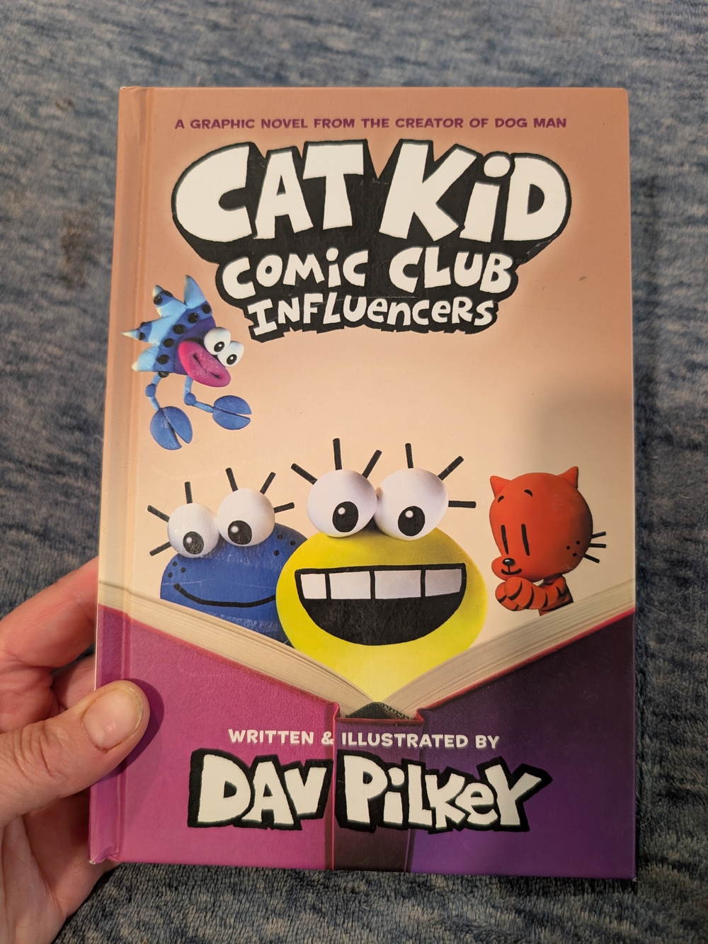 Cat Kid Comic Club Influencers - Hardcover by Dav Pilkey